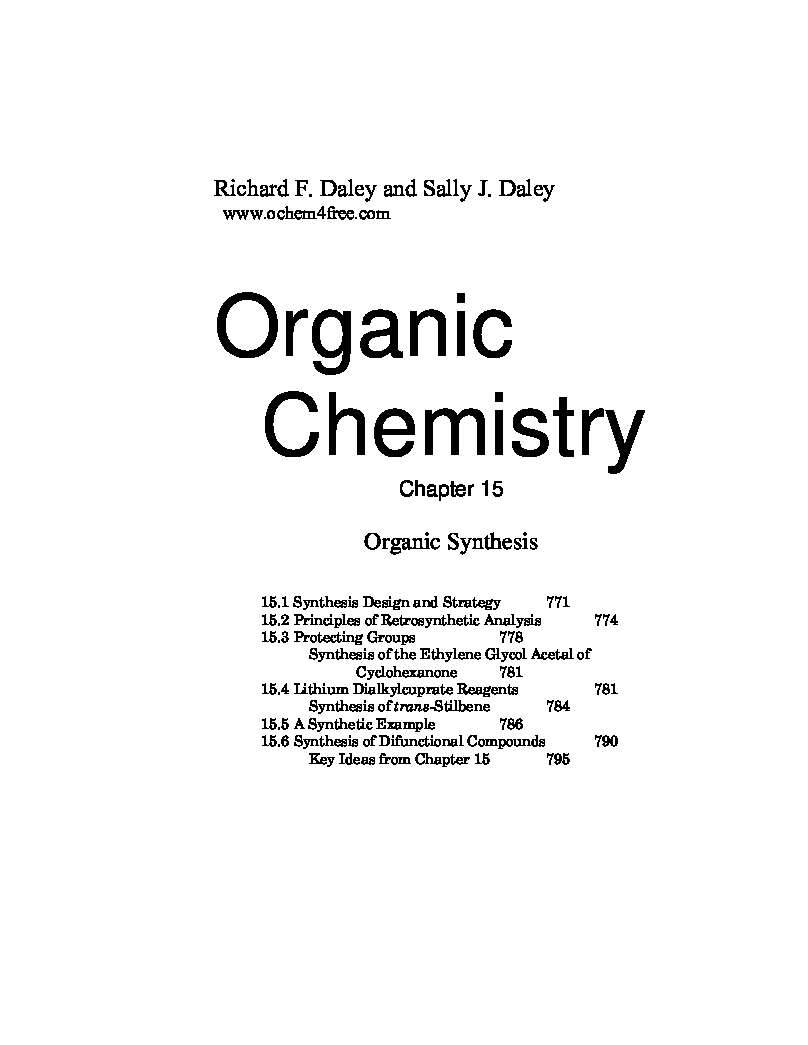 15-organic-synthesis-787