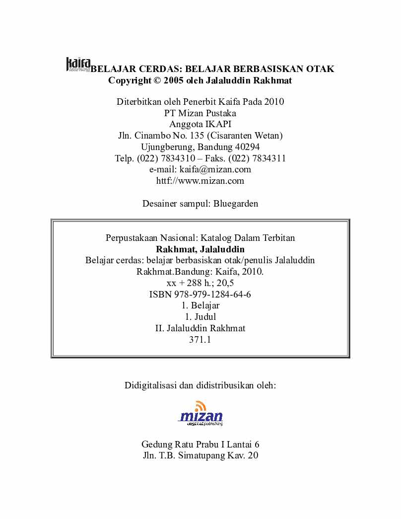 belajar-cerdas-belajar-berbasiskan-otak-by-jalaluddin-rakhmat