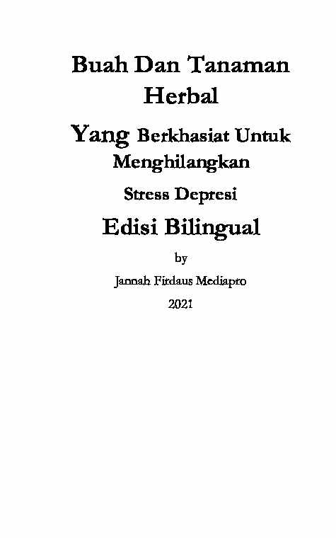 buah-dan-tanaman-herbal-yang-berkhasiat-untuk-menghilangkan-stress-dep