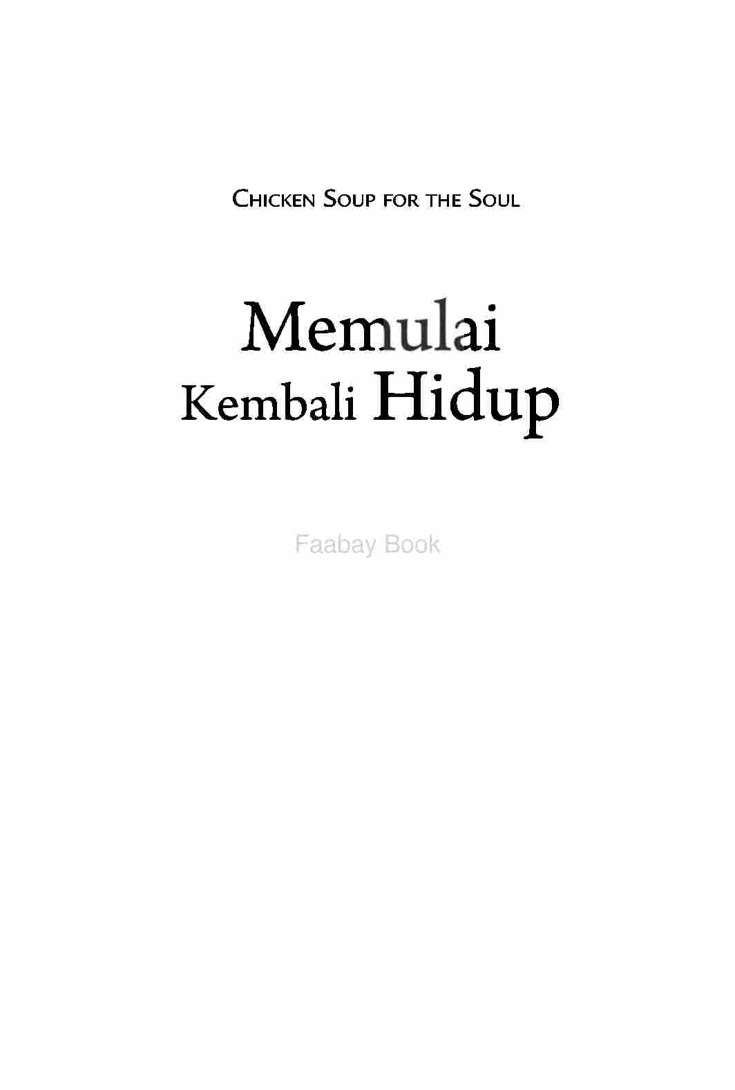 chicken-soup-for-the-soul-memulai-kembali-hidup-by-amy-newmark--claire-cook