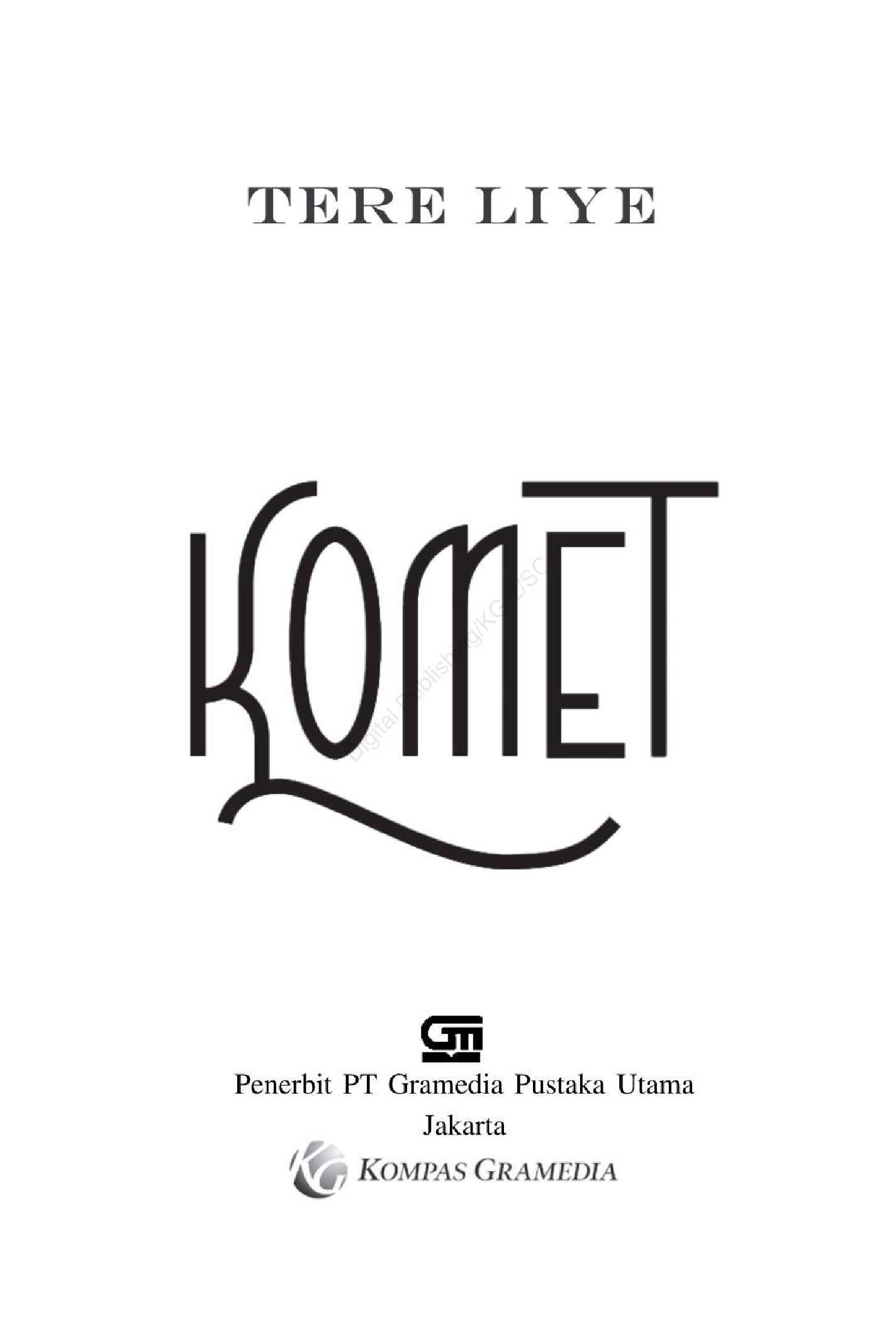 komet-tere-liye