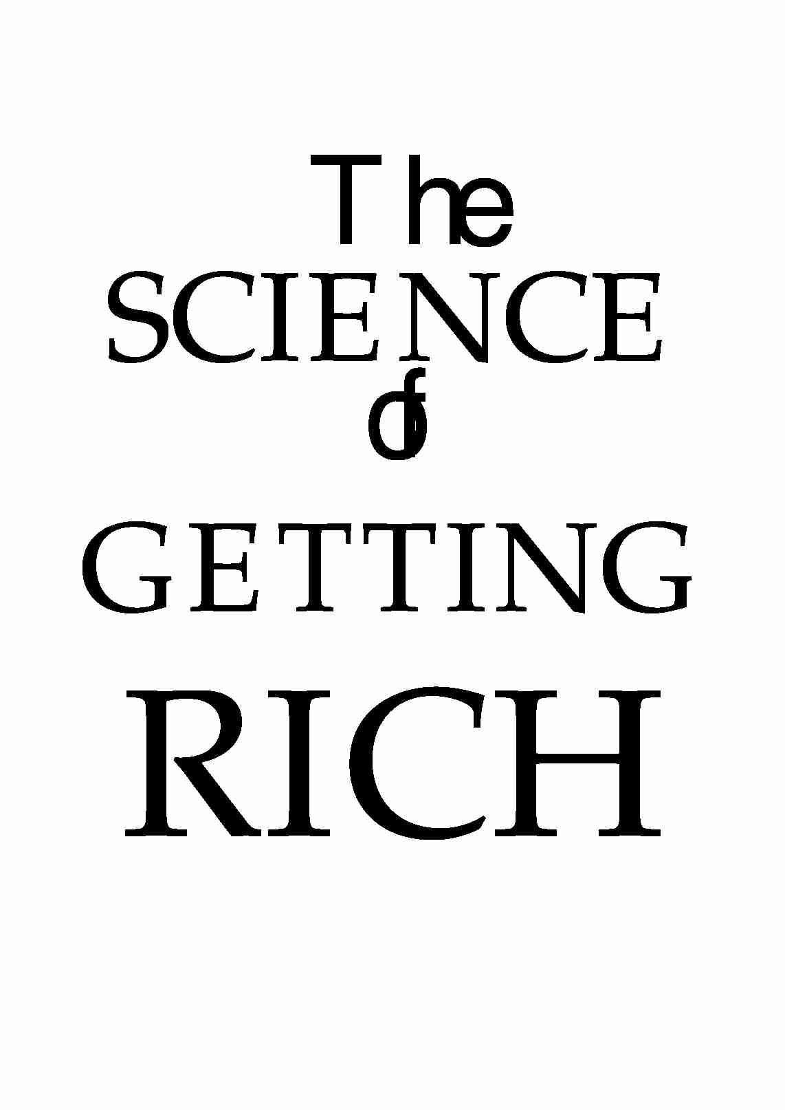 science-of-getting-rich