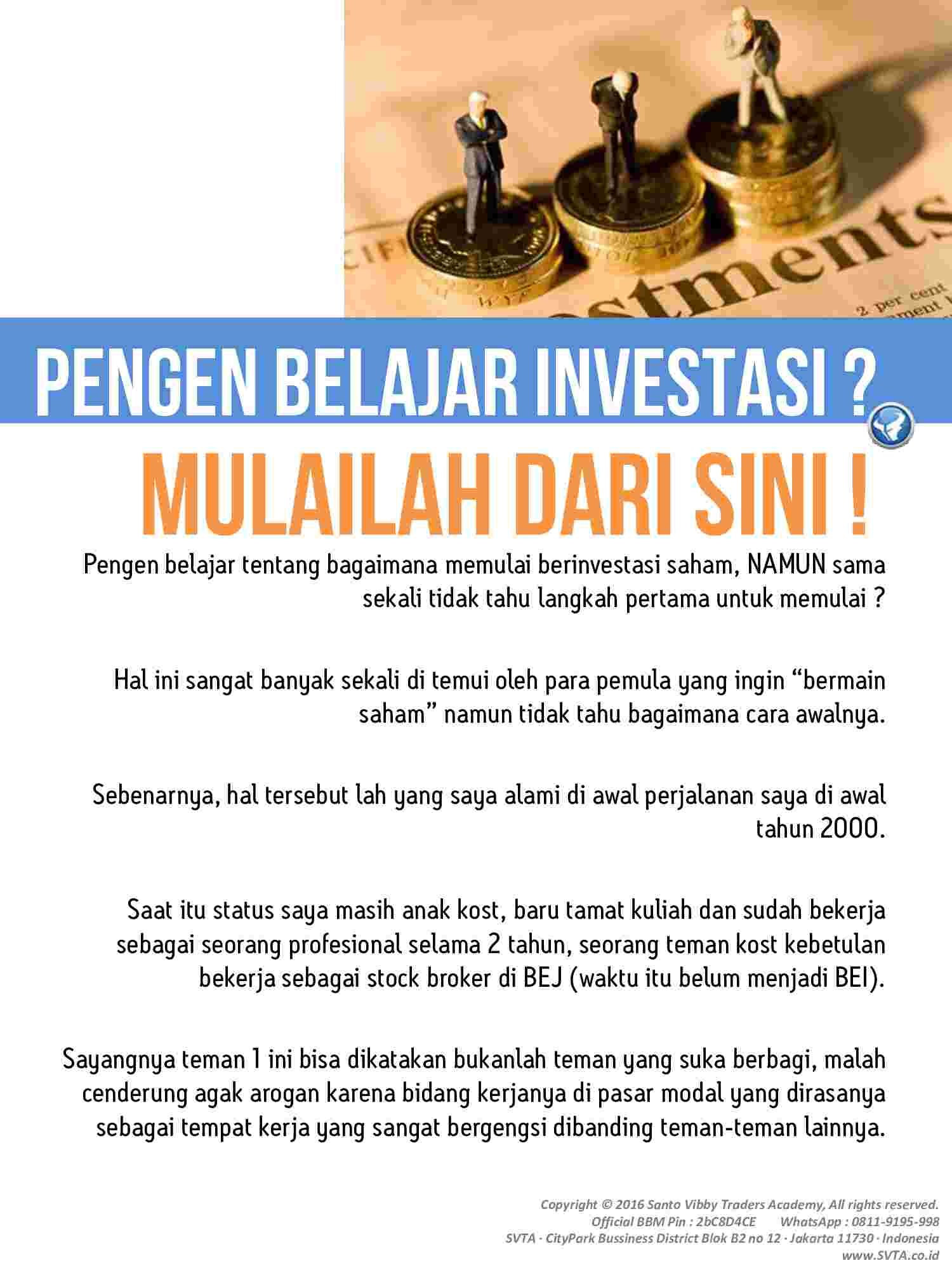 Baca Tips Bermain Saham Untuk Pemula Gratis !!! | PERPUS